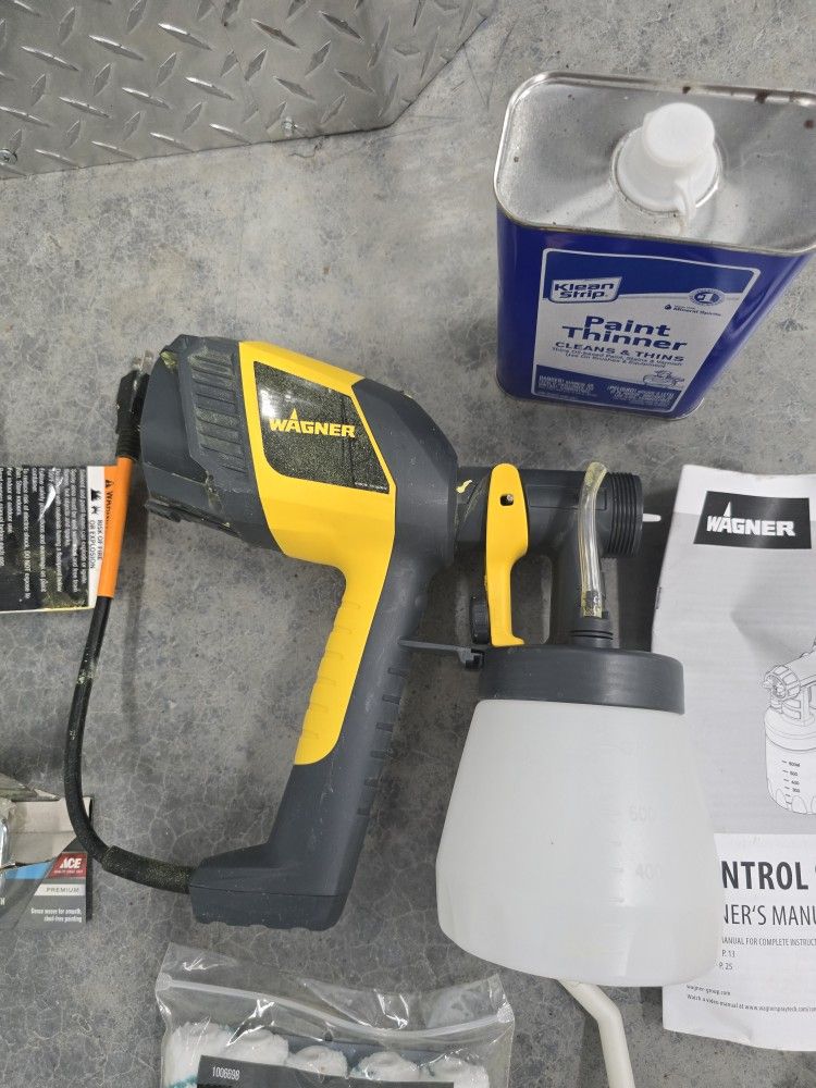 Wagner paint sprayer and painters kit