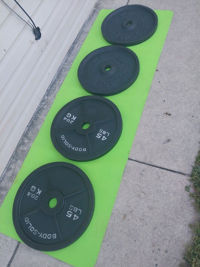 Olympic Weights Plates 4(45lbs