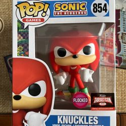 Sonic: Flocked Knuckles👊 Funko Pop! Exclusive