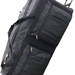 Gothamite 46-inch Rolling Duffle Bag with Wheels,Luggage or Hockey Bag