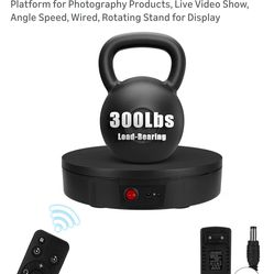 Rotation Display  ,can hold up to 300lb