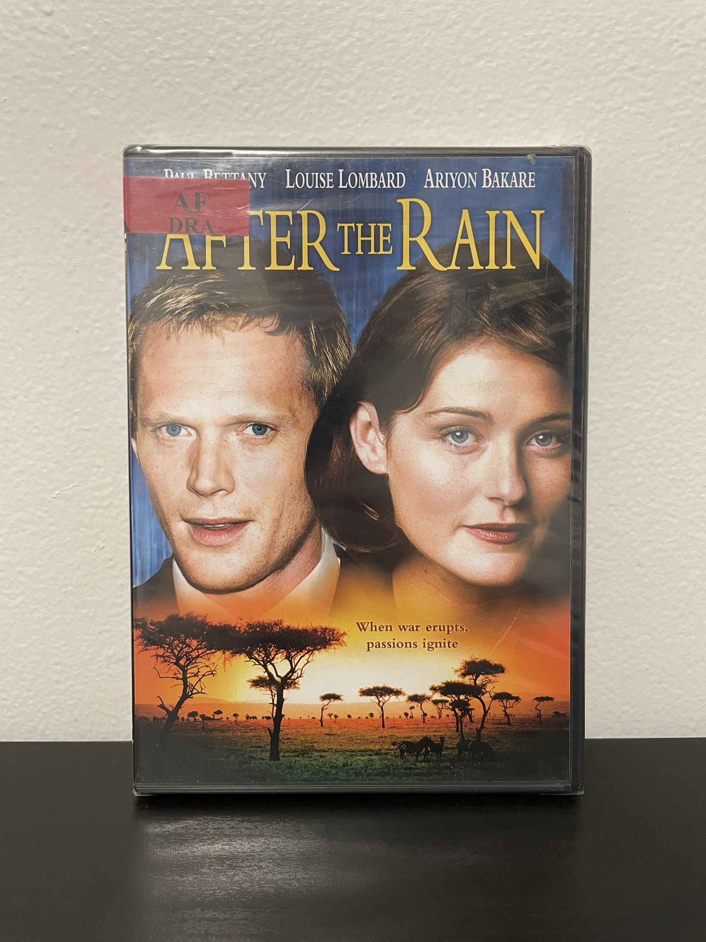 After The Rain DVD Movie NEW SEALED Paul Bettany Romance War 1999