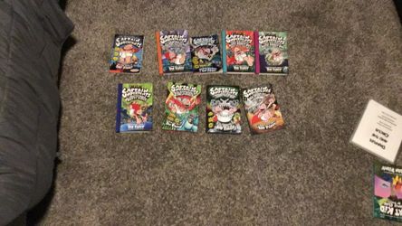 Assorted Captain Underpants books