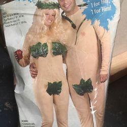 Adam & Eve Couples Halloween Costume