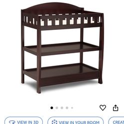 Delta Changing Table - Espresso Cherry