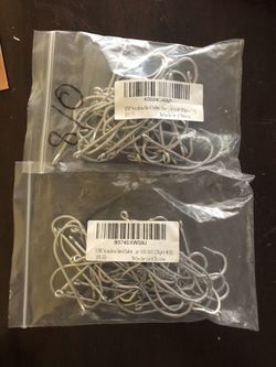 Fishing hooks 7/0 & 8/0. Saltwater stainless 35 of each size.