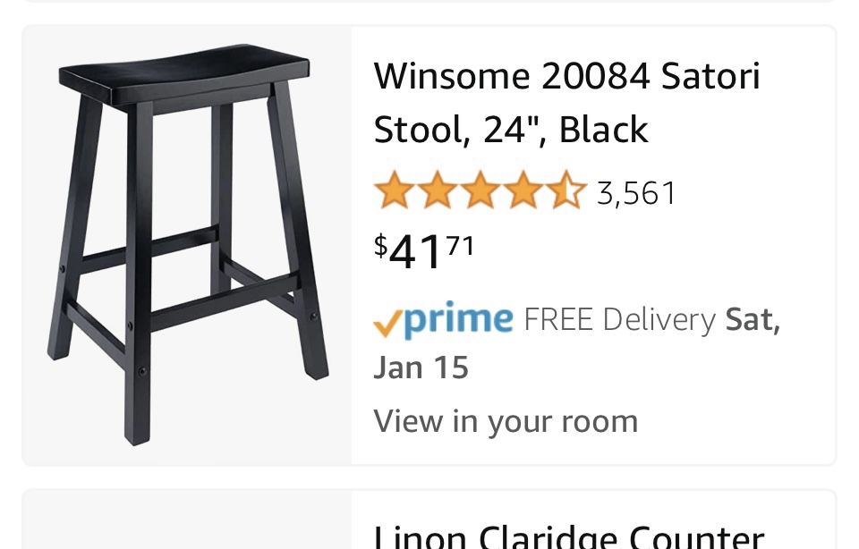Bar Stools Set Of 2