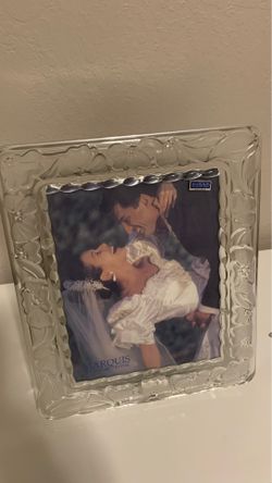 Crystal picture frame