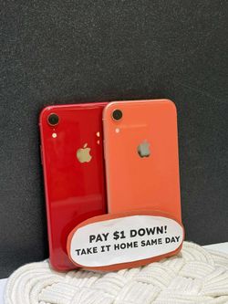 Apple iPhone XR - Pay $5 DOWN AVAILABLE - NO CREDIT NEEDED