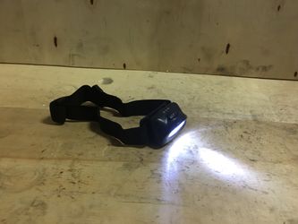 Head light with led , takes AAA batteries 10.00