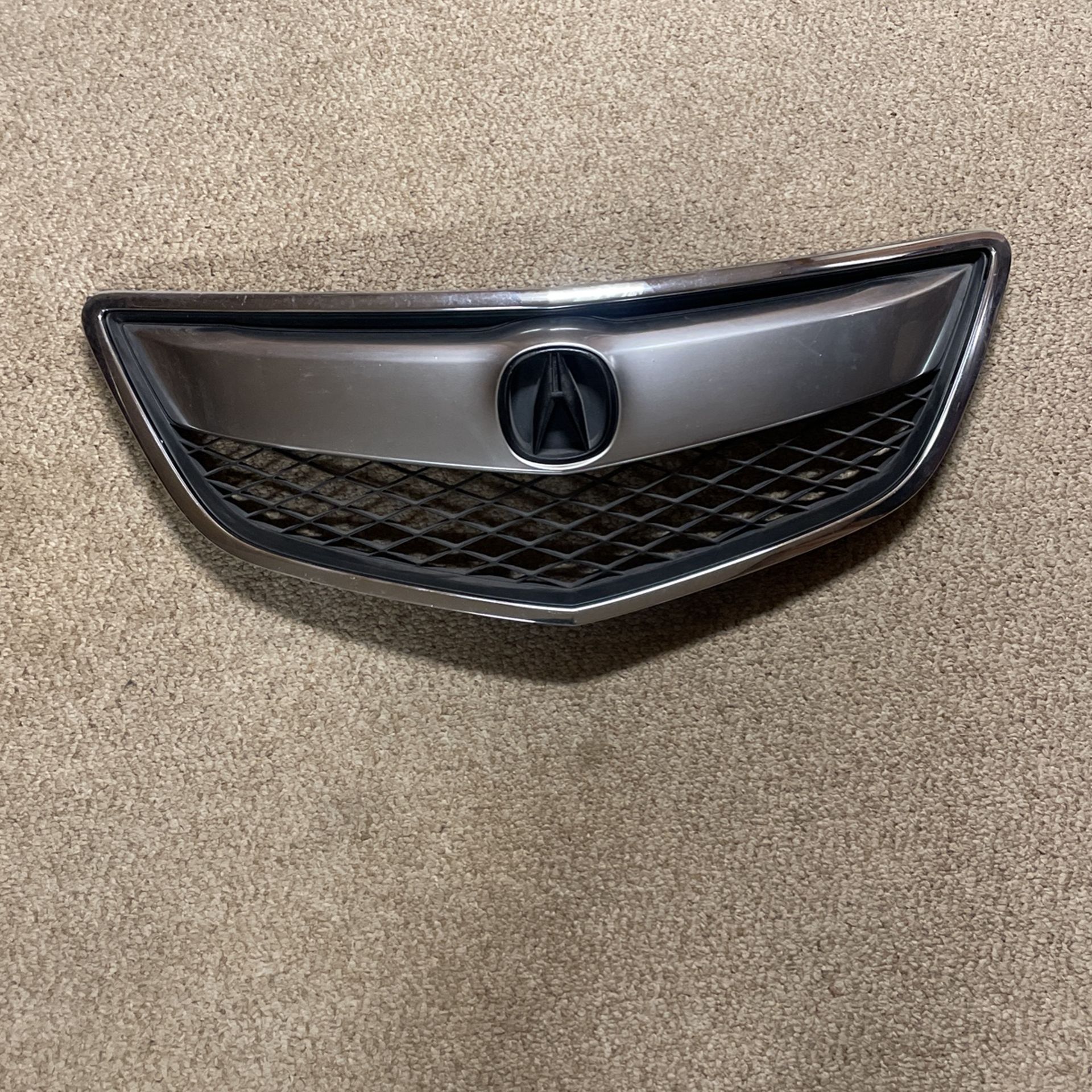 2013 2014 2015 Acura RDX Front Bumper Chrome Grille Mesh Grill