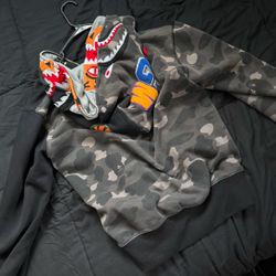 double hooded bape