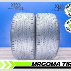 SET OF MICHELIN LATITUDE TOUR HP 295/40/20 USED TIRES 