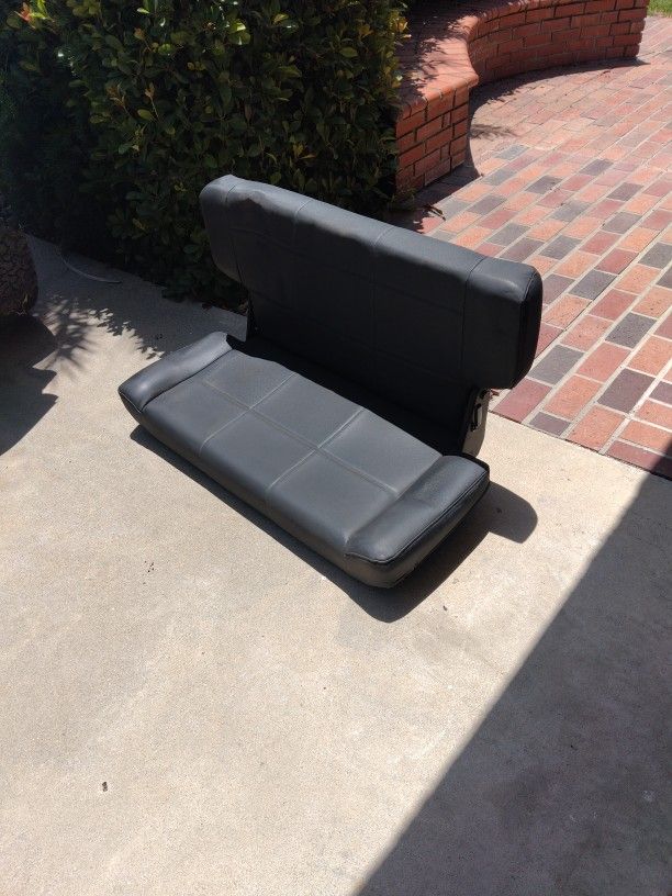 Rear Seat For CJ Or YJ (Black)