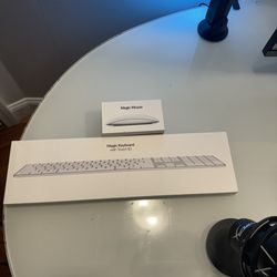 Magic Mouse And Keyboard With Touch ID Connect To Apple Vision Pro
