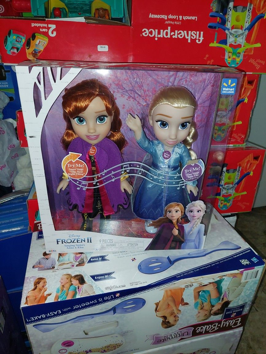 Frozen II Anna And Elza Singing Dolls
