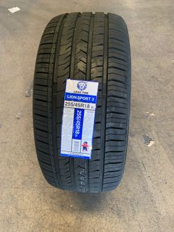 255/45/18 SET OF TIRES NEW