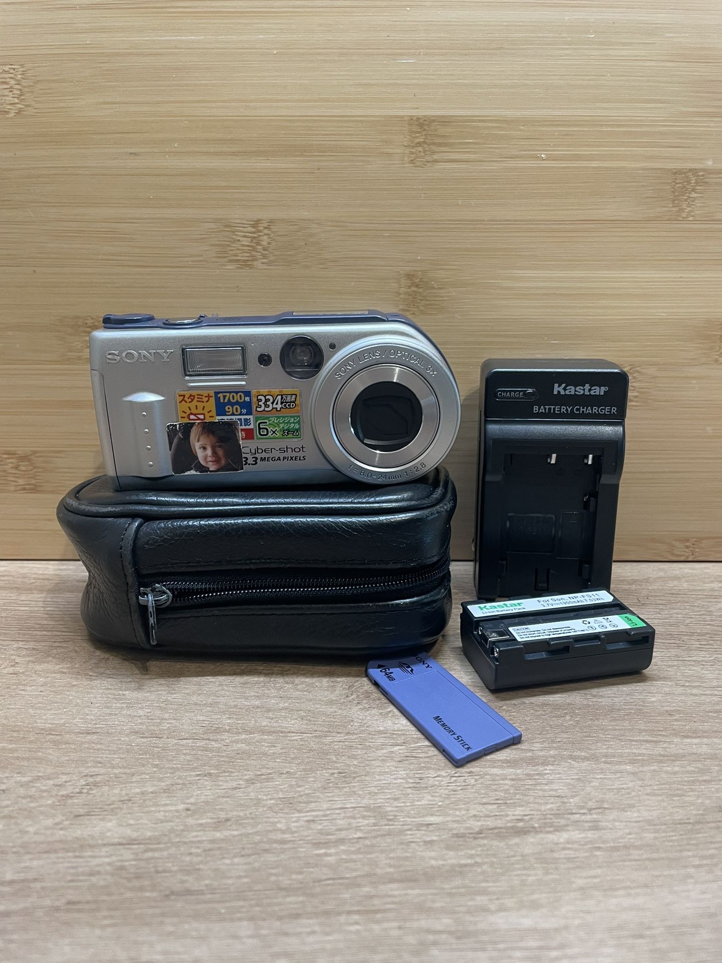 sony cybershot dsc-p1 vintage digital camera tested wors