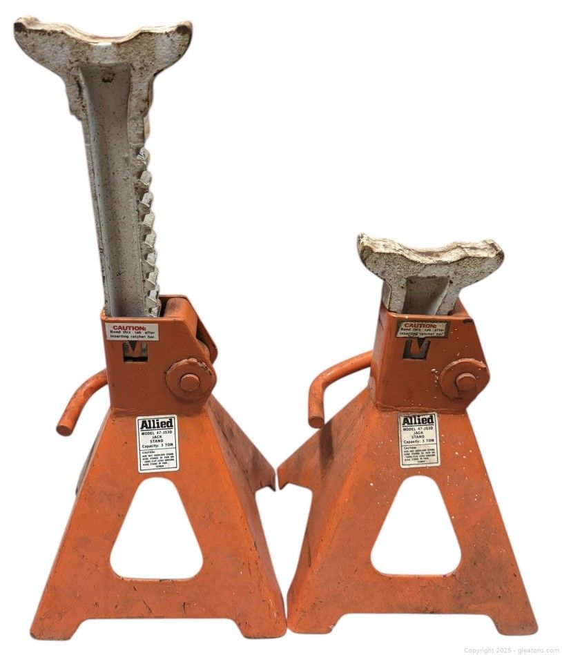 2X 3 Ton Jacks