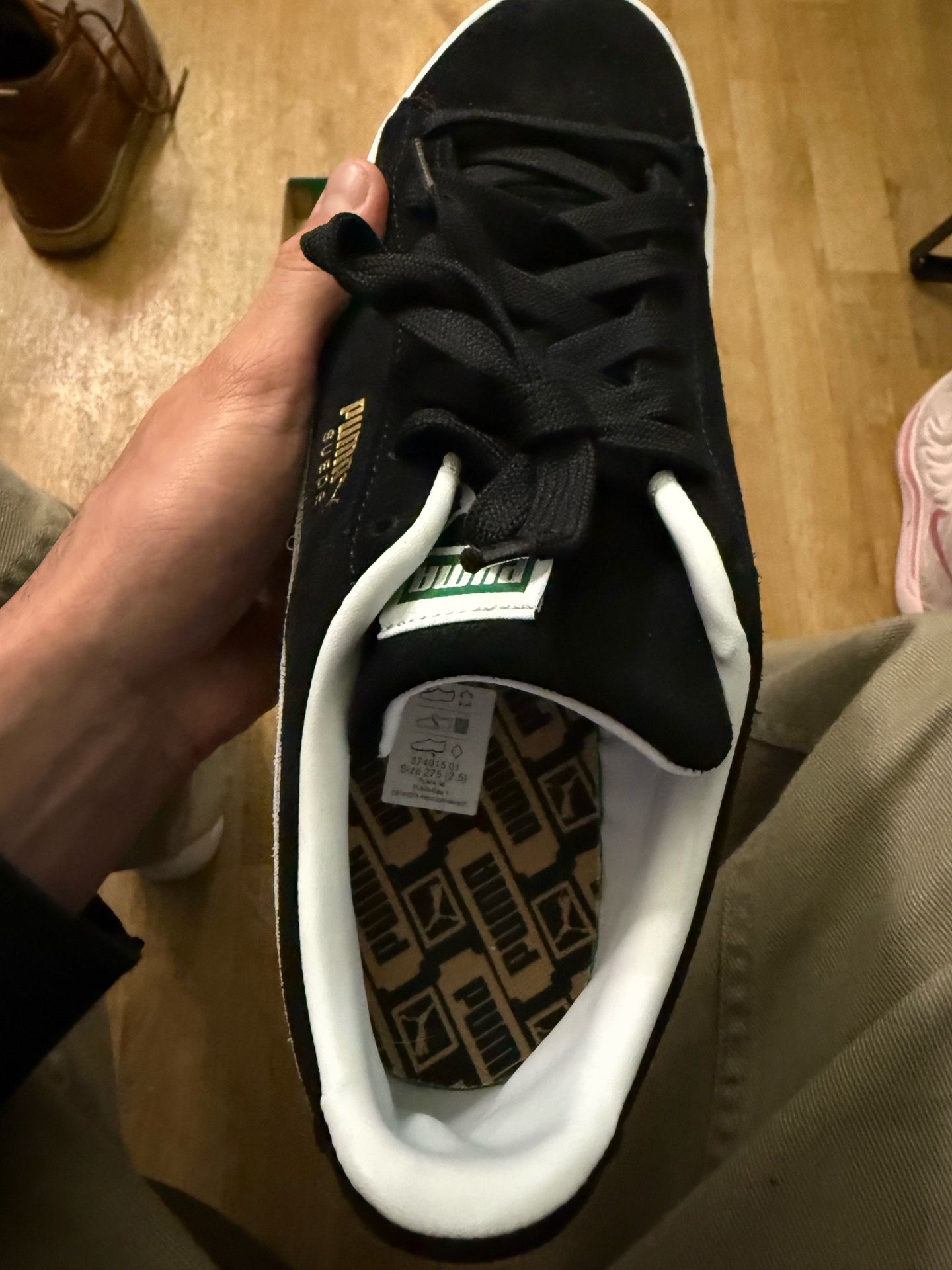puma suede 9.5