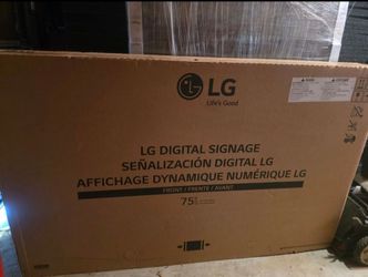🔥 FOR SALE: LG 75" Commercial Digital Signage Display – Model 75UH5J-M 🔥