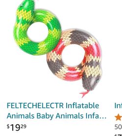 Inflatable Snake Pool Ring