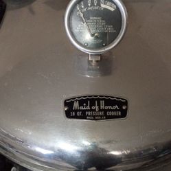 Sears Vintage Maid Of Honor 16 Qt Pressure Cooker Canner Canning 