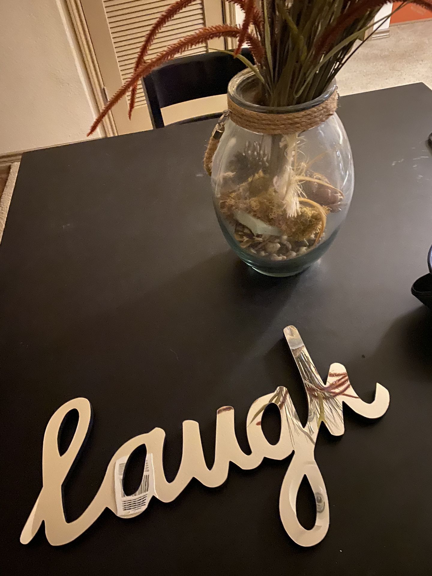 Mirror “Laugh” Wall Decor