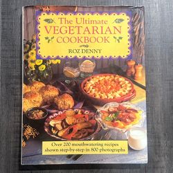 The Ultimate Vegetarian Cookbook Hardcover Book