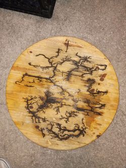 Wood table . Broken
