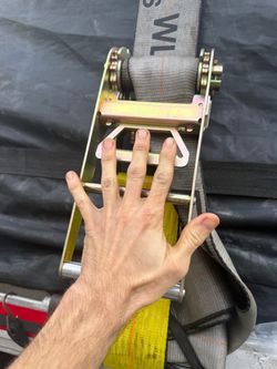 4” ratchet straps 5 pack WLL 5,400 lbs