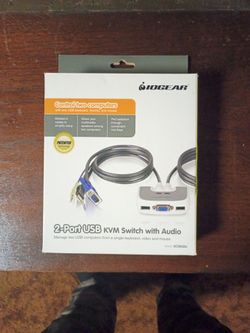 KVM Switch w/ audio