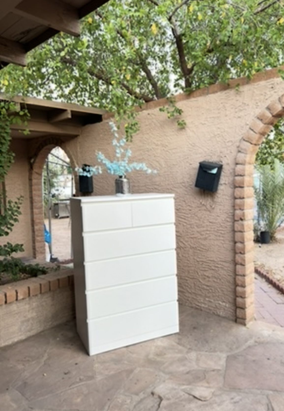 White Dresser