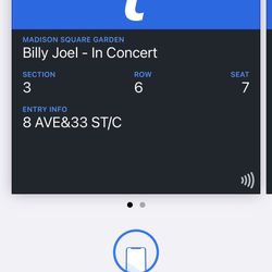 Billy Joel Tix!
