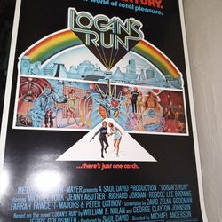 1976 Logan's Run Original Movie Poster Thumbnail