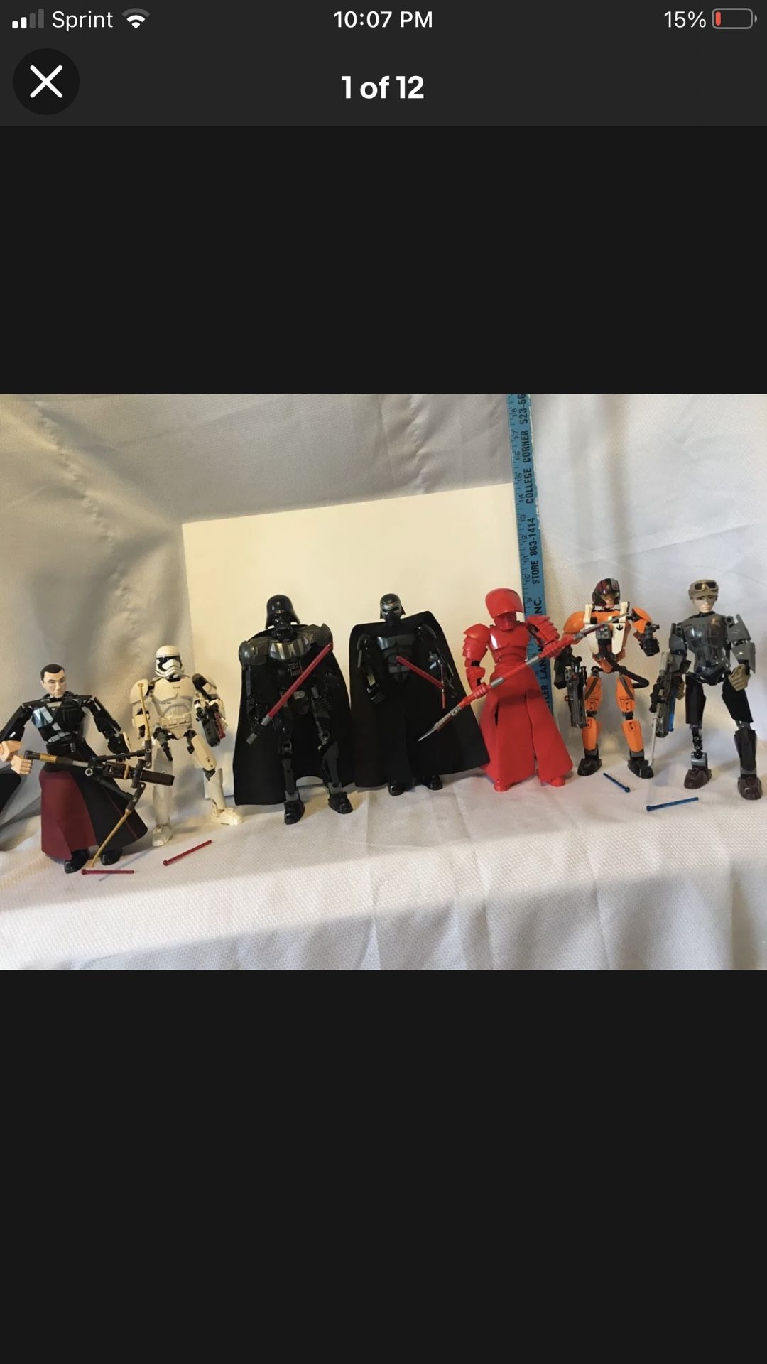 Lego Star Wars Buildable Figures LOT