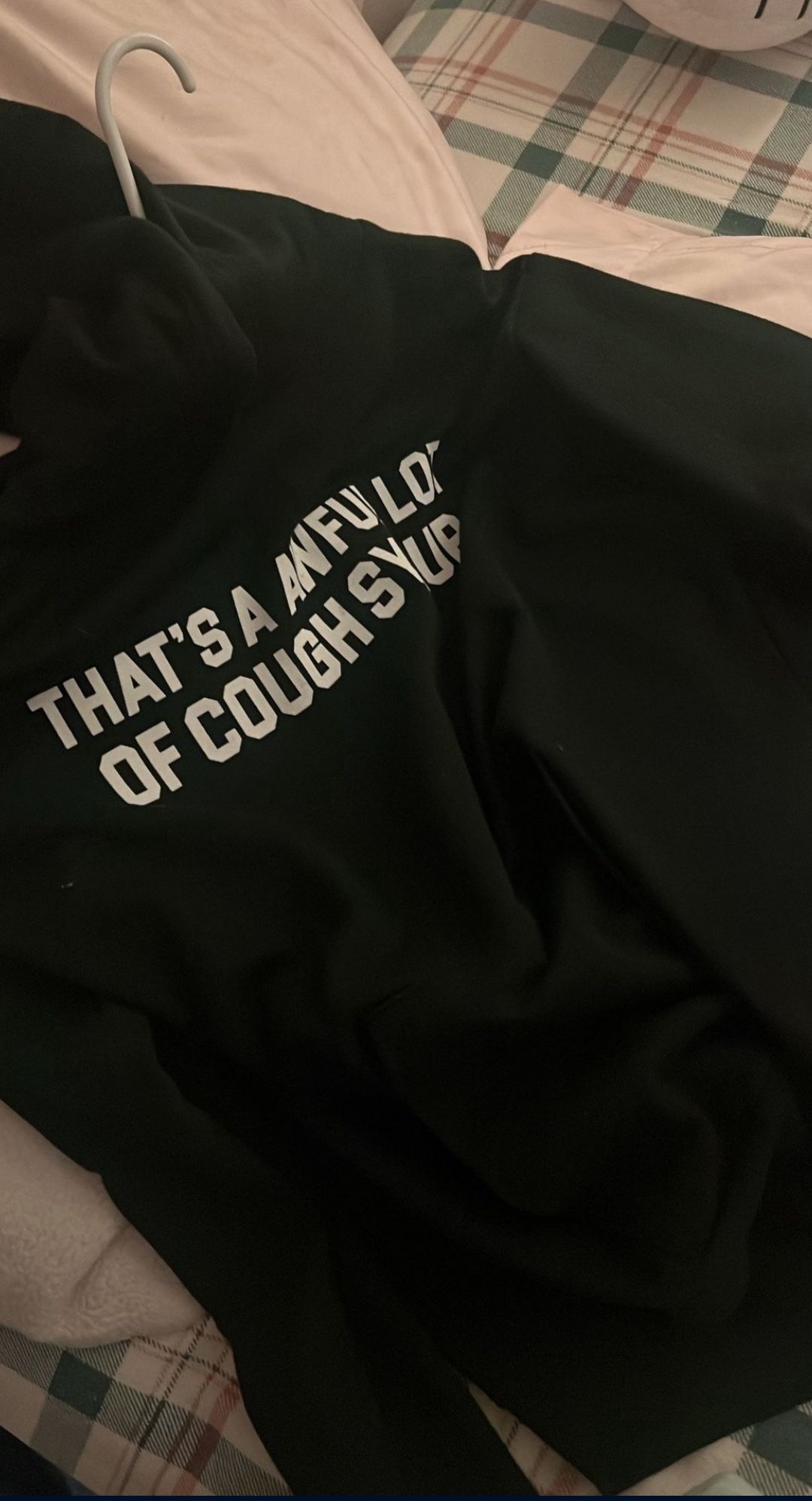 Awful Lot Of Cough Syrup Hoodie 