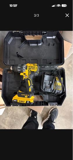 DeWalt 20V XR Drill with Battery and Charger