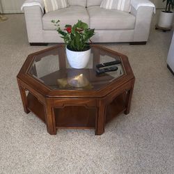 living room wood table 