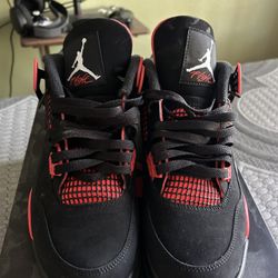 Jordan 4 Red Thunder 