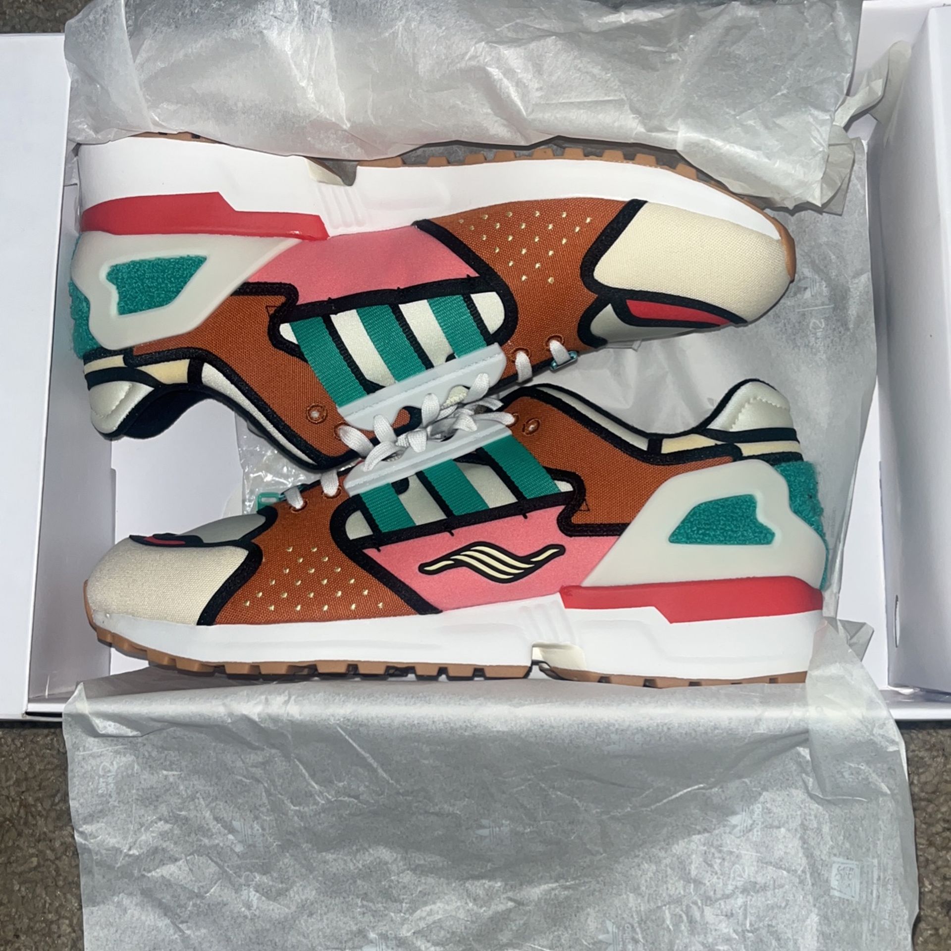 ❄️ Adidas Shoes Adidas Zx Krusty Burger Mens Adidas ZX 10000