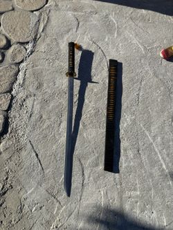 Handcrafted Decorative Sword with Scabbard