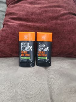 NEW Xtreme Defense Right Guard 72 Hour Antiperspirant Deodorant X2