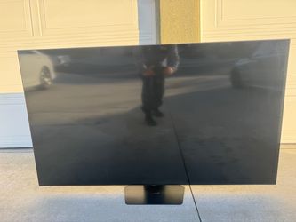 Broken) Samsung - 65” Class Q80C QLED 4K UHD Smart Tizen TV (2023)