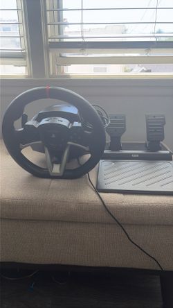 Black Playstation Wheel Controller (USB Port for console)