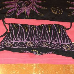 Sarong & Halter Top. Made In Indonesia One Size Fits Most