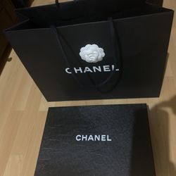 Empty Chanel  Box And Bag Shoes Size For Gift 