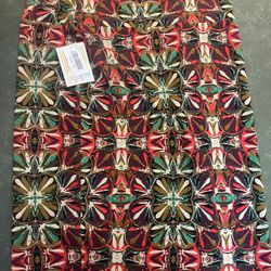 gorgeous lularoe cassie skirt 2xl-new