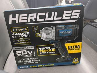 New hercules drill 50v lithium ion