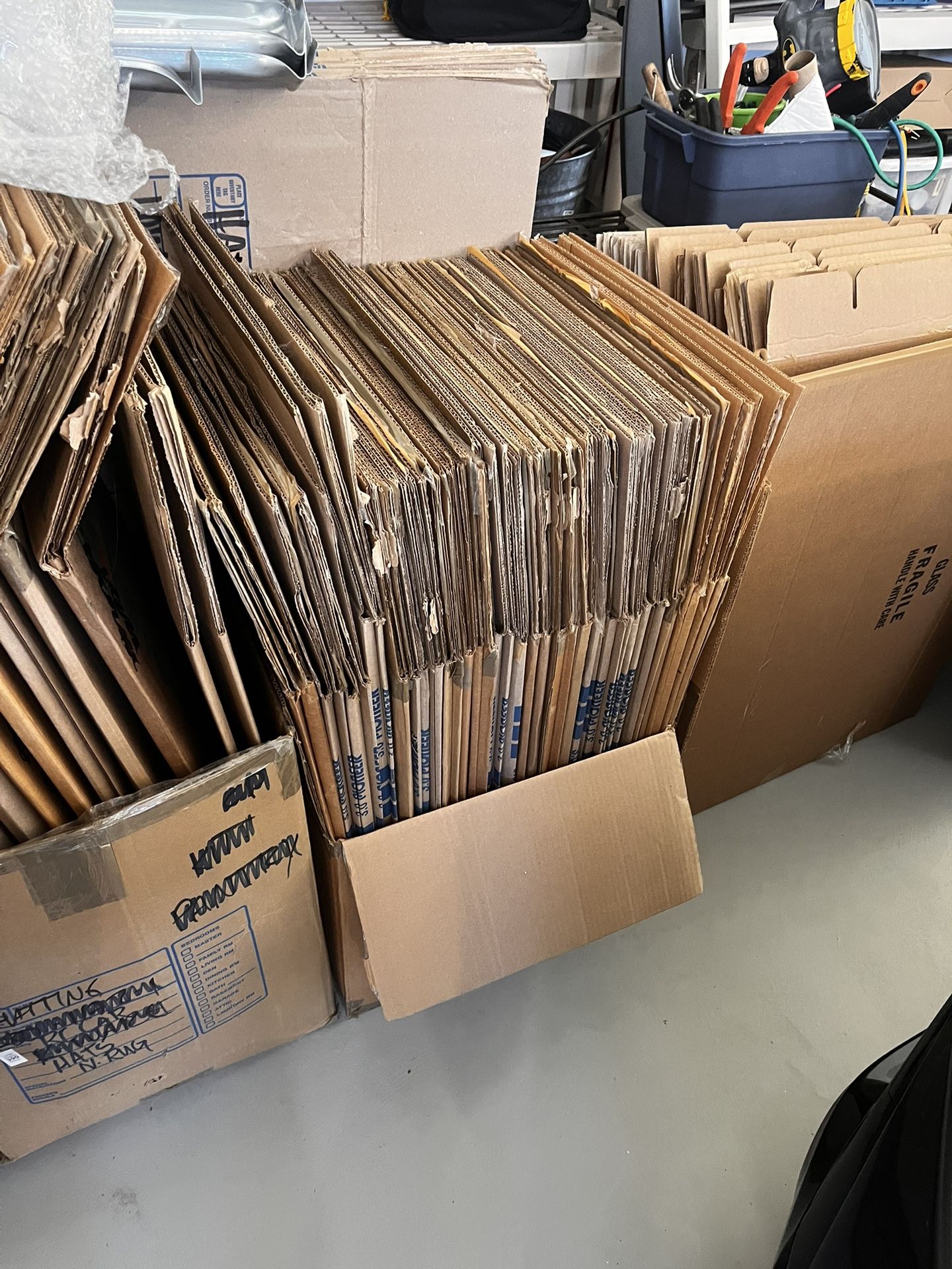 Assorted Moving Boxes